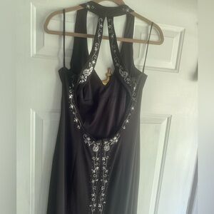 Black formal dress